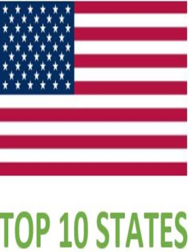 Top 10 Best US State to Live-in Ranking – Overall through 5 categories