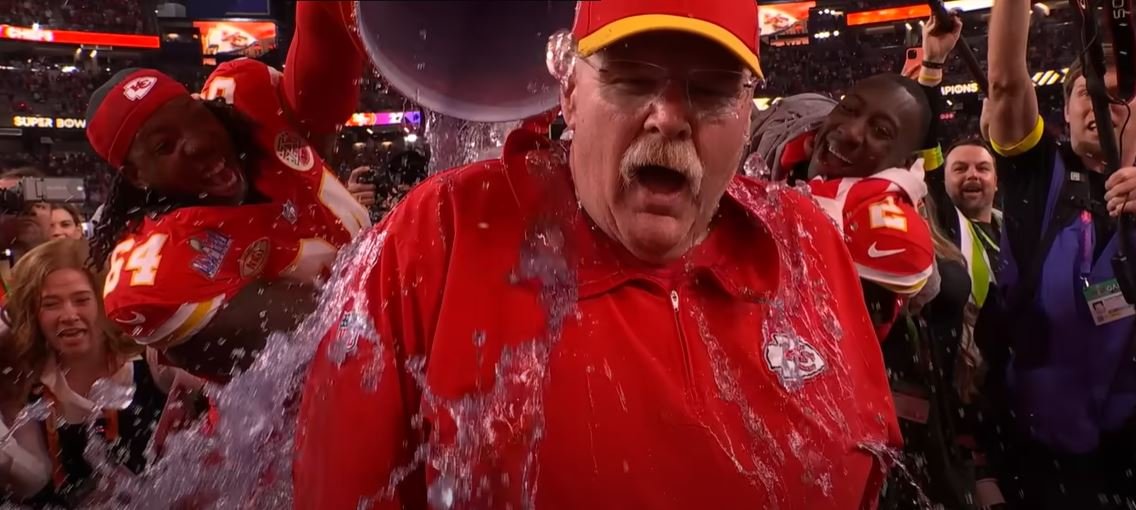 Chief's Head Coach  Andy Reid